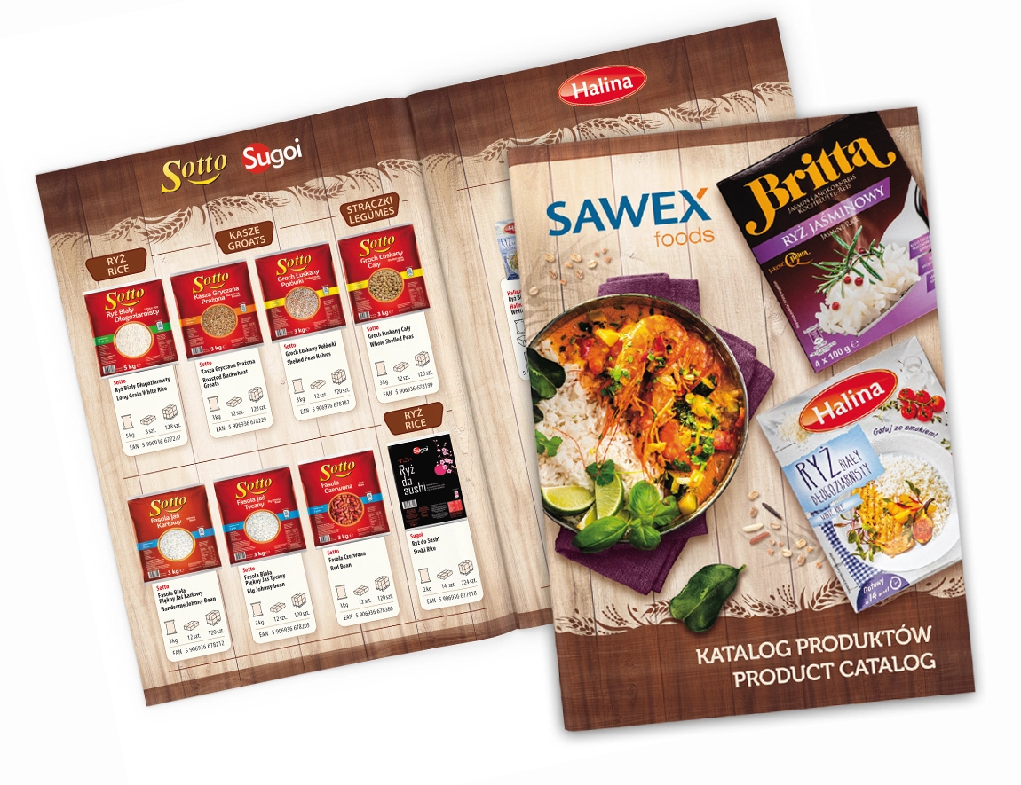 Otwarty katalog Savex ze zdrową żywnością